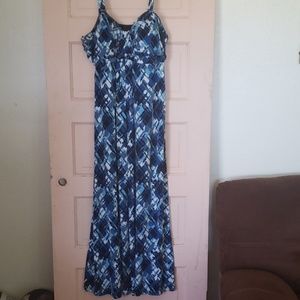 Removable Straps Maxi Dress